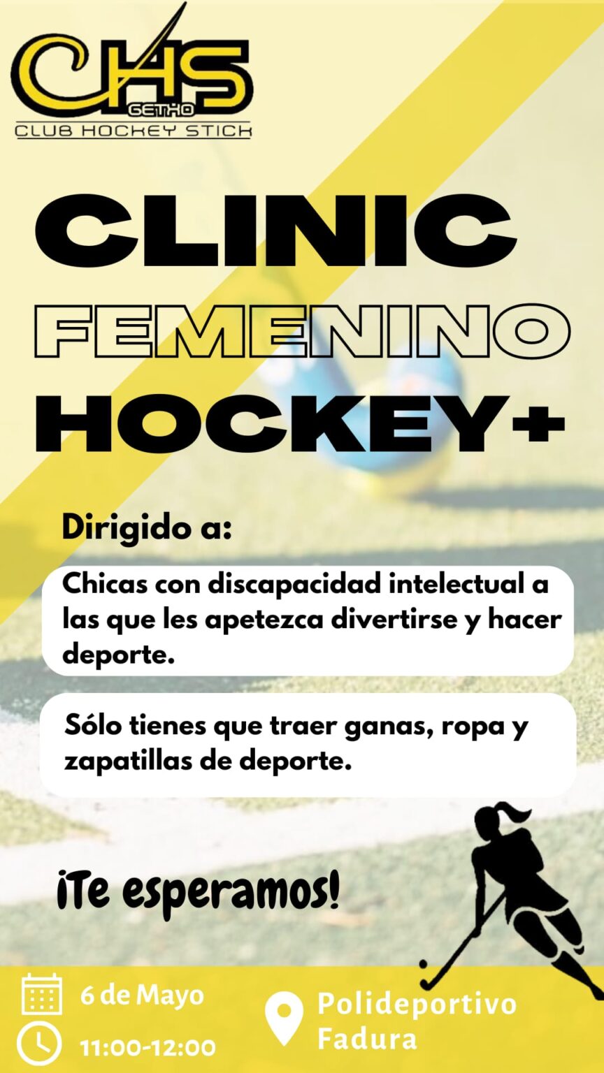 CLINIC FEMENINO DE HOCKEY+ DIRIGIDO A CHICAS CON DISCAPACIDAD ...