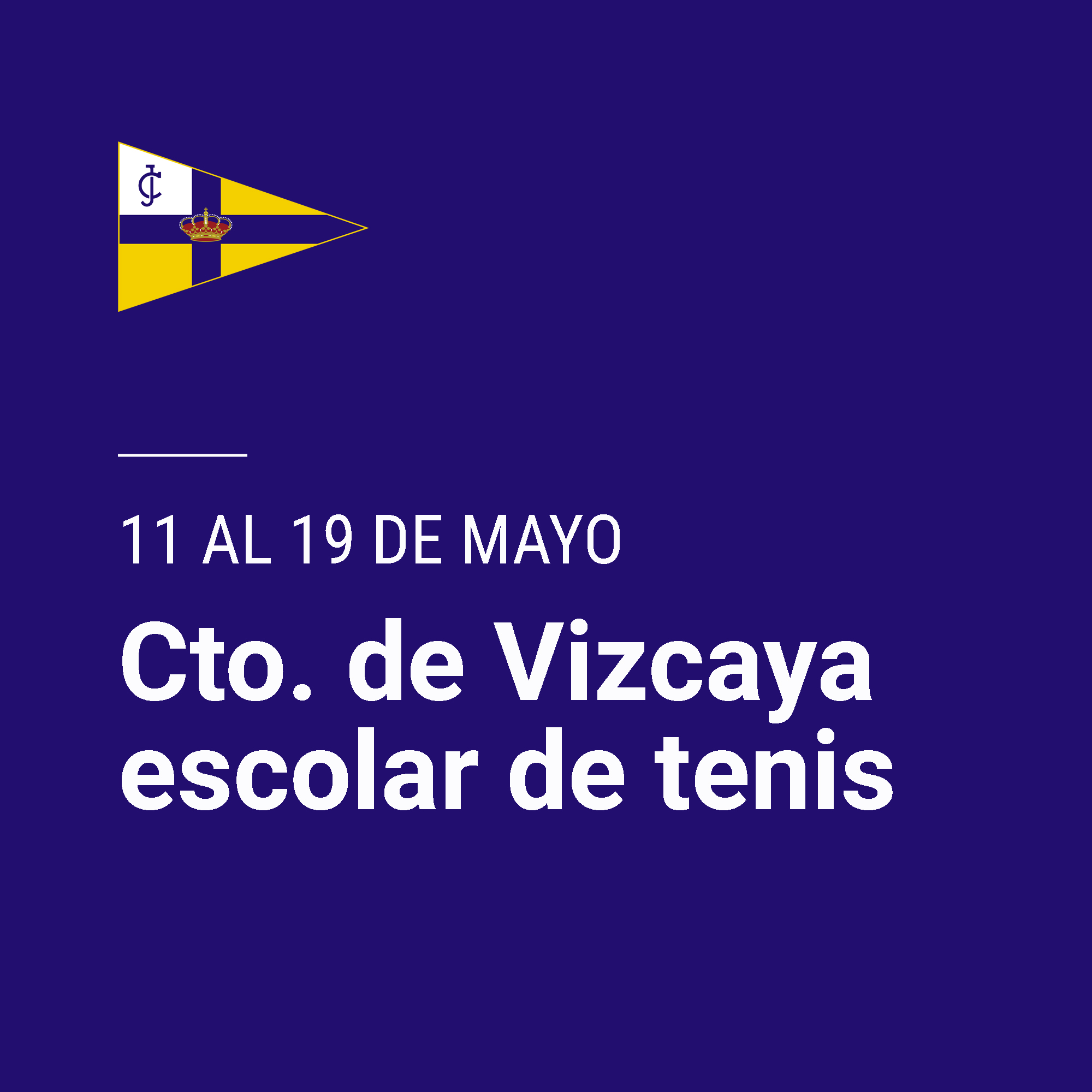 TENIS CTO VIZCAYA ESCOLAR