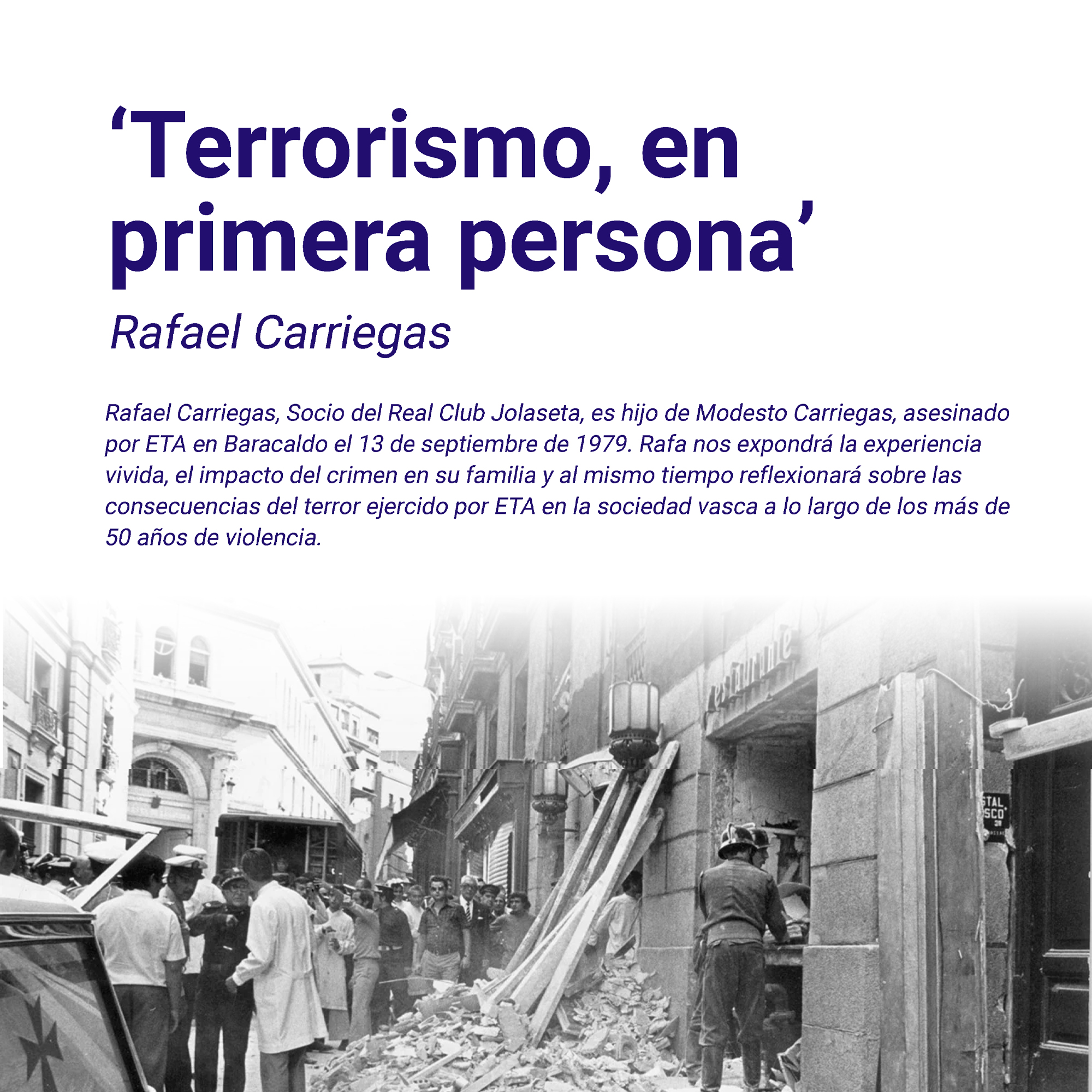 SOCIAL CONFERENCIA TERRORISMO