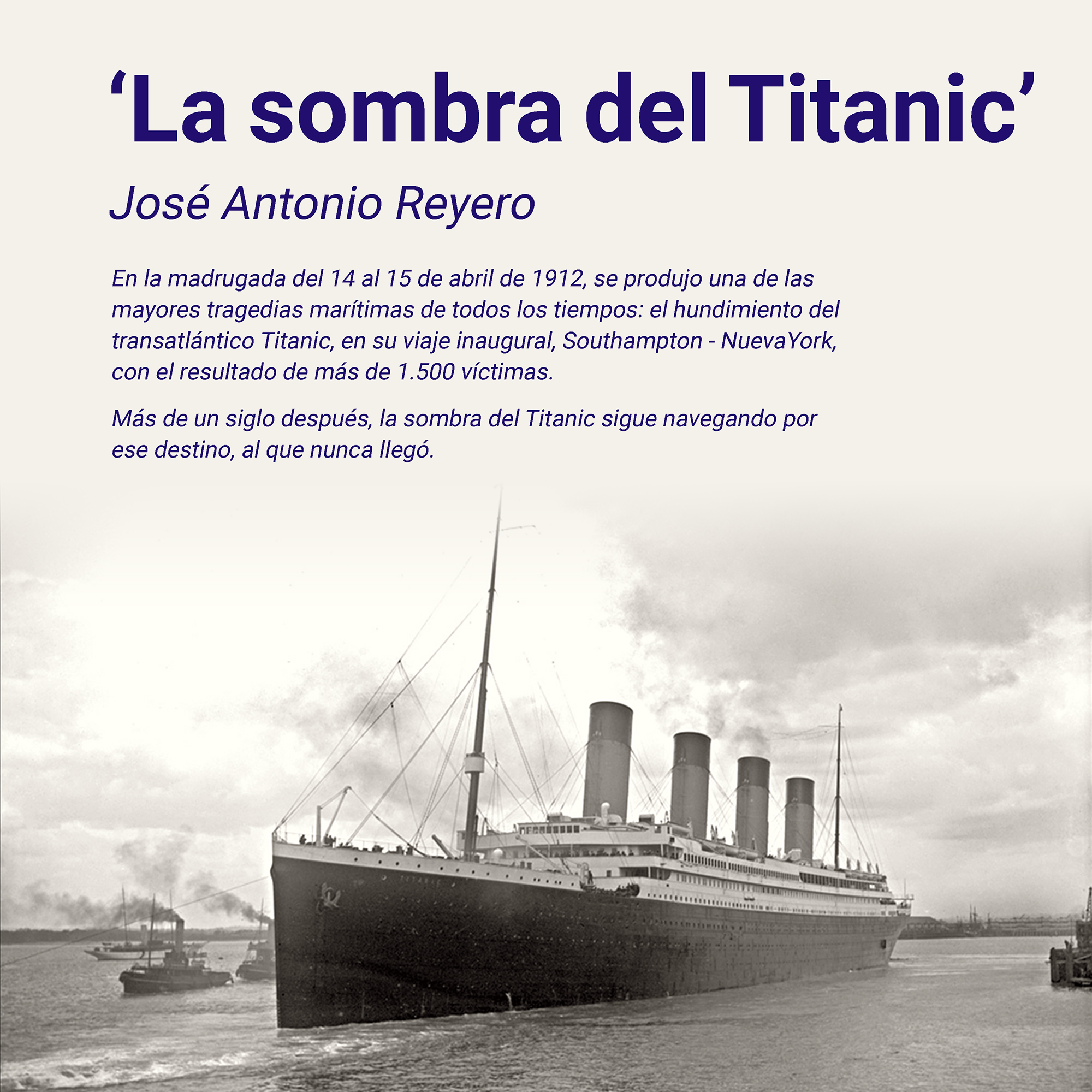 SOCIAL CONFERENCIA TITANIC