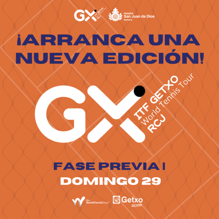 Una nueva edición del Torneo Internacional de Tenis de Getxo arranca este domingo en el Real Club Jolaseta.