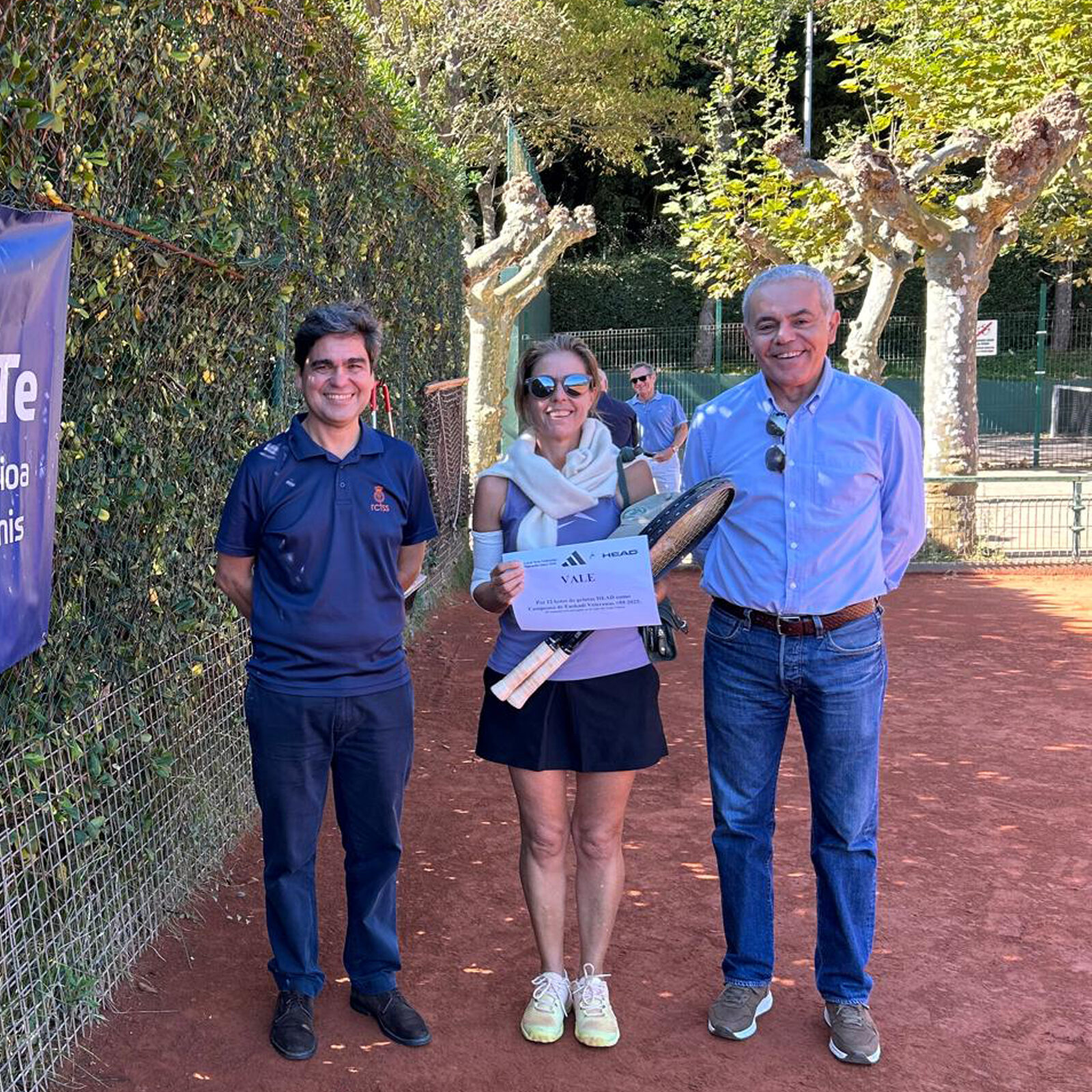 TENIS CAMPEONES EUSKADI VETERANOS