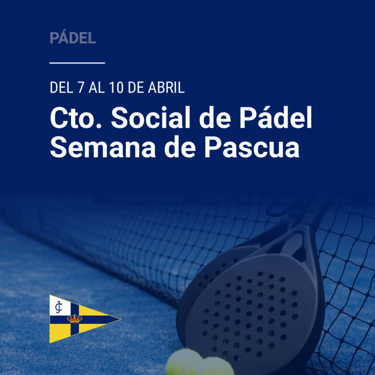 PADEL CTO SOCIAL SEMANA DE PASCUA